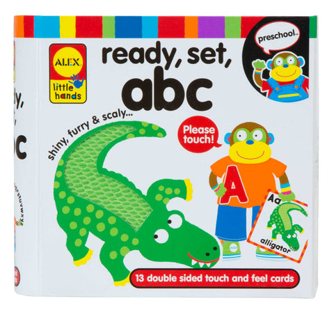 Ready, Set, ABC Flashcards (multi-sensory cards) Alex Special Needs Essentials