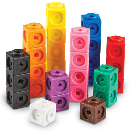 Mathlink® Cubes- Set of 100 Learning Resources Special Needs Essentials