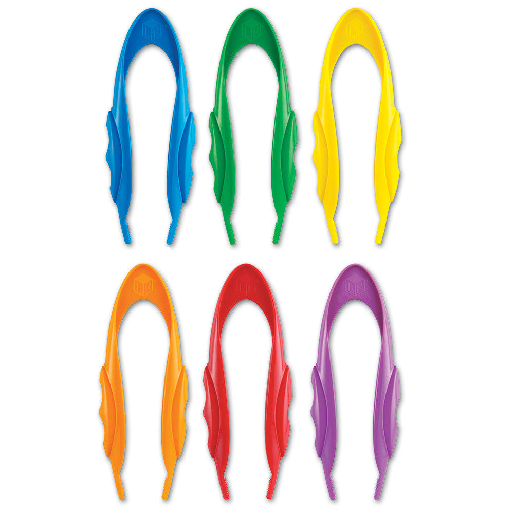 Easy-Grip Safety Tweezers - Set of 12 at Lakeshore Learning