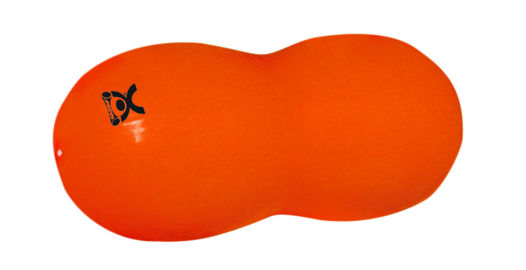 CanDo® Inflatable Exercise Saddle Roll (Orange - 20 x 39 in) CanDo Special Needs Essentials
