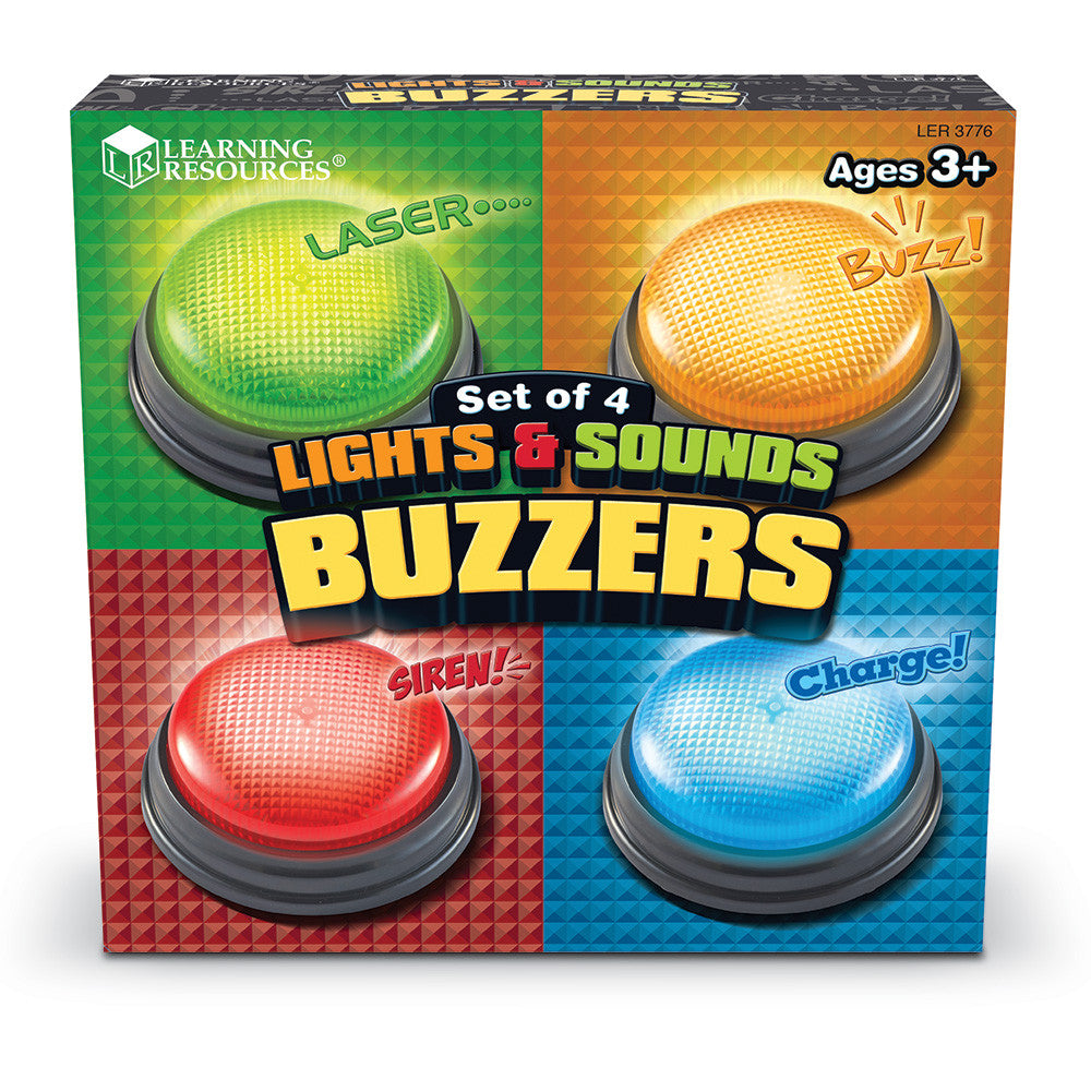 Learning Resources® Lights & Sounds Buzzers Learning Resources Special Needs Essentials