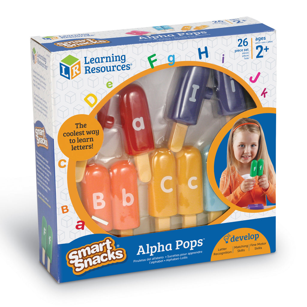 Learning Resources Smart Snacks Alpha Pops Learning Resources Special Needs Essentials
