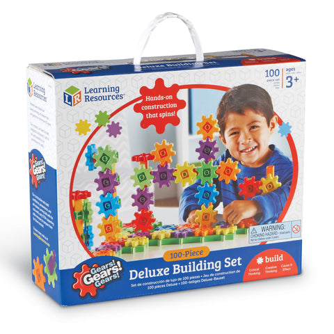 Gears! Gears! Gears! Beginner's Building Set 100pcs Learning Resources Special Needs Essentials