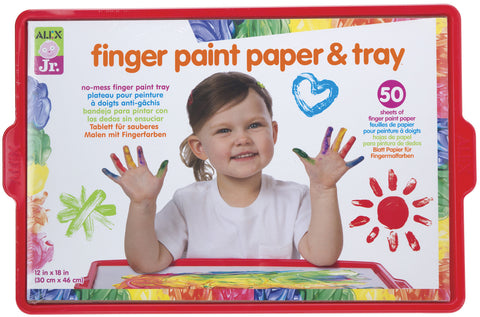Finger Paint Paper & Tray Alex Jr. Special Needs Essentials