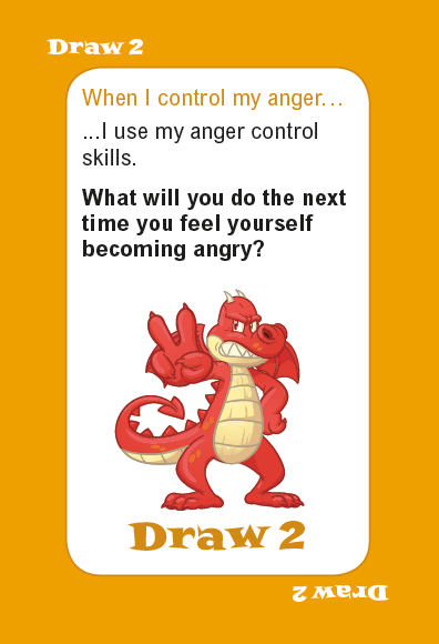 Mad Dragon Anger-Control Card Game