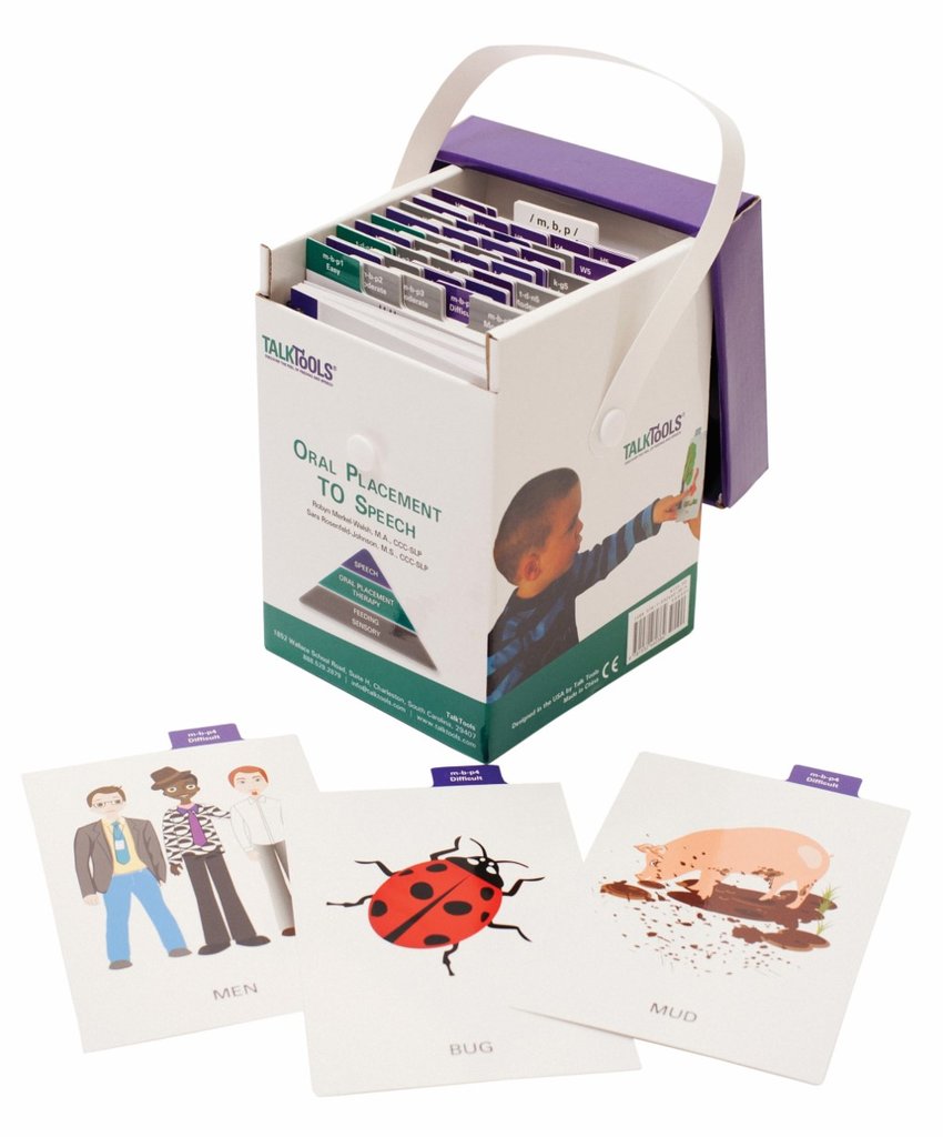 Oral Placement to Speech Kit (OPT-S) Articulation Card Set TalkTools Special Needs Essentials