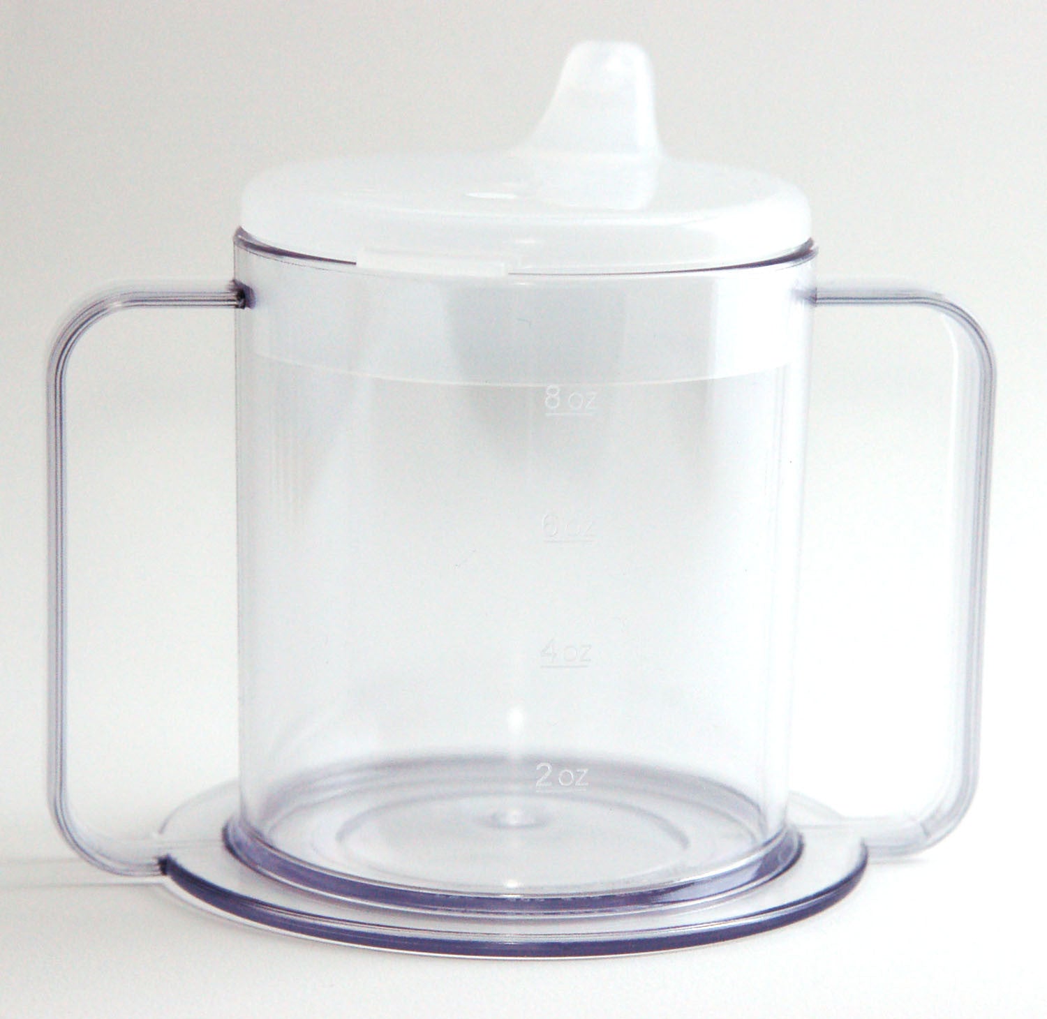 Independence Long Handle Clear Mug with Lids