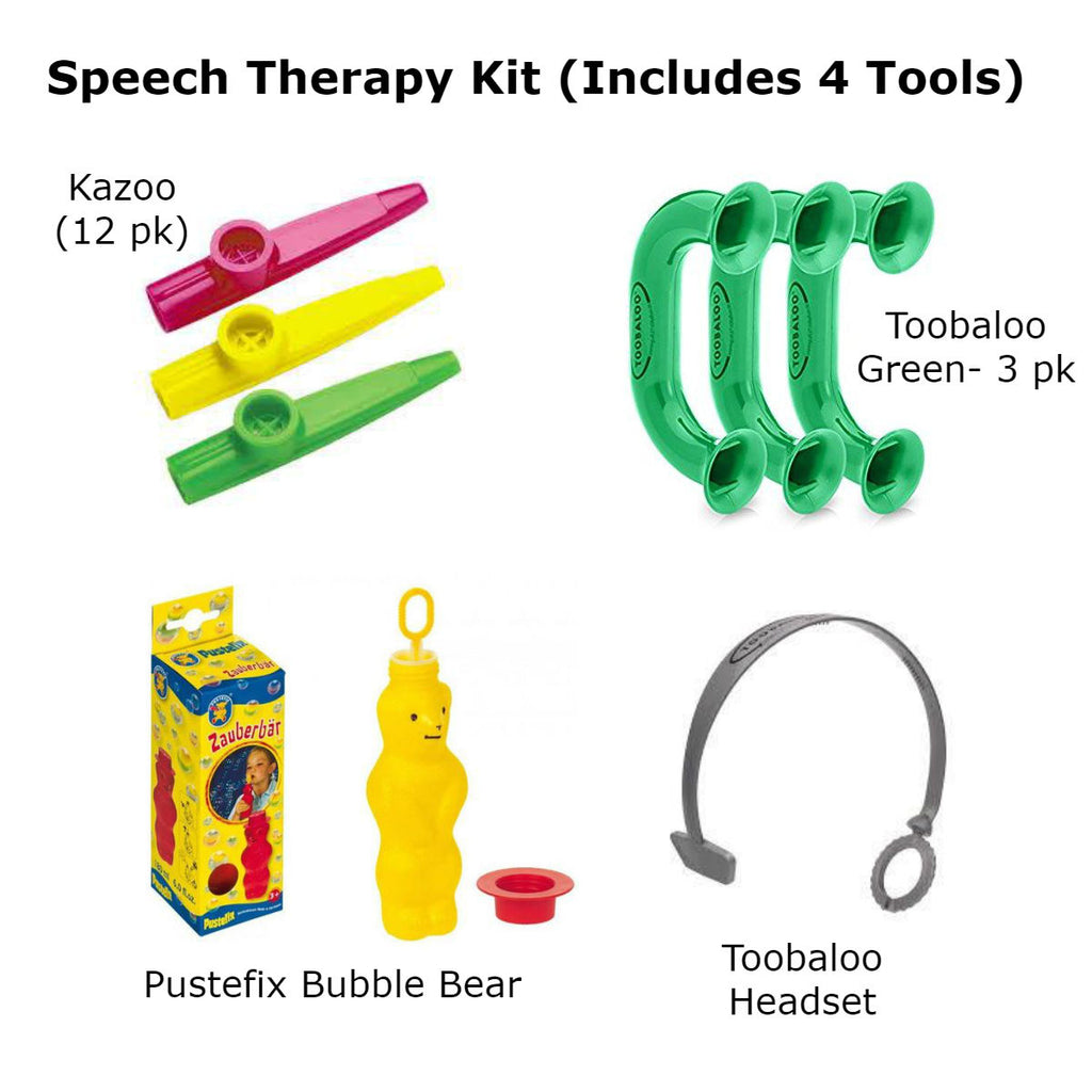 Speech Therapy Kit (Includes 4 Therapy Tools) Special Needs Essentials Special Needs Essentials