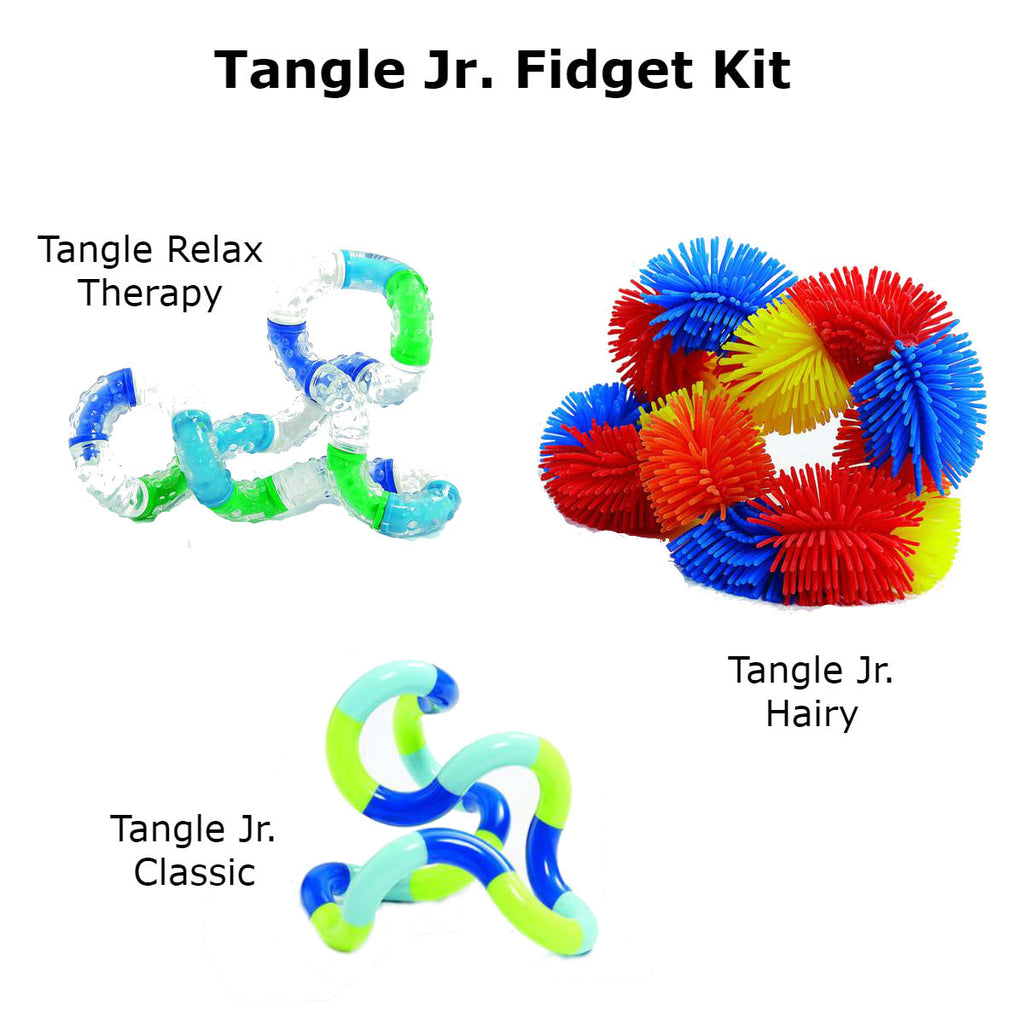 Tangle Jr. Fidget Kit (Bundle of 3 Tangles) Special Needs Essentials Special Needs Essentials