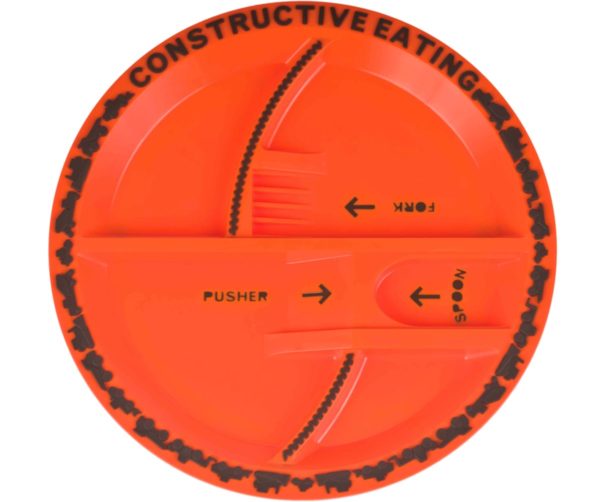 Construction Plate by Constructive Eating, Inc Constructive Eating Special Needs Essentials