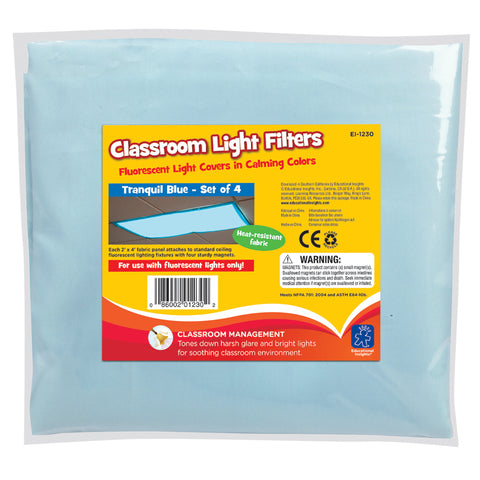 Fluorescent Light Filters (Set of 4) Learning Resources Special Needs Essentials