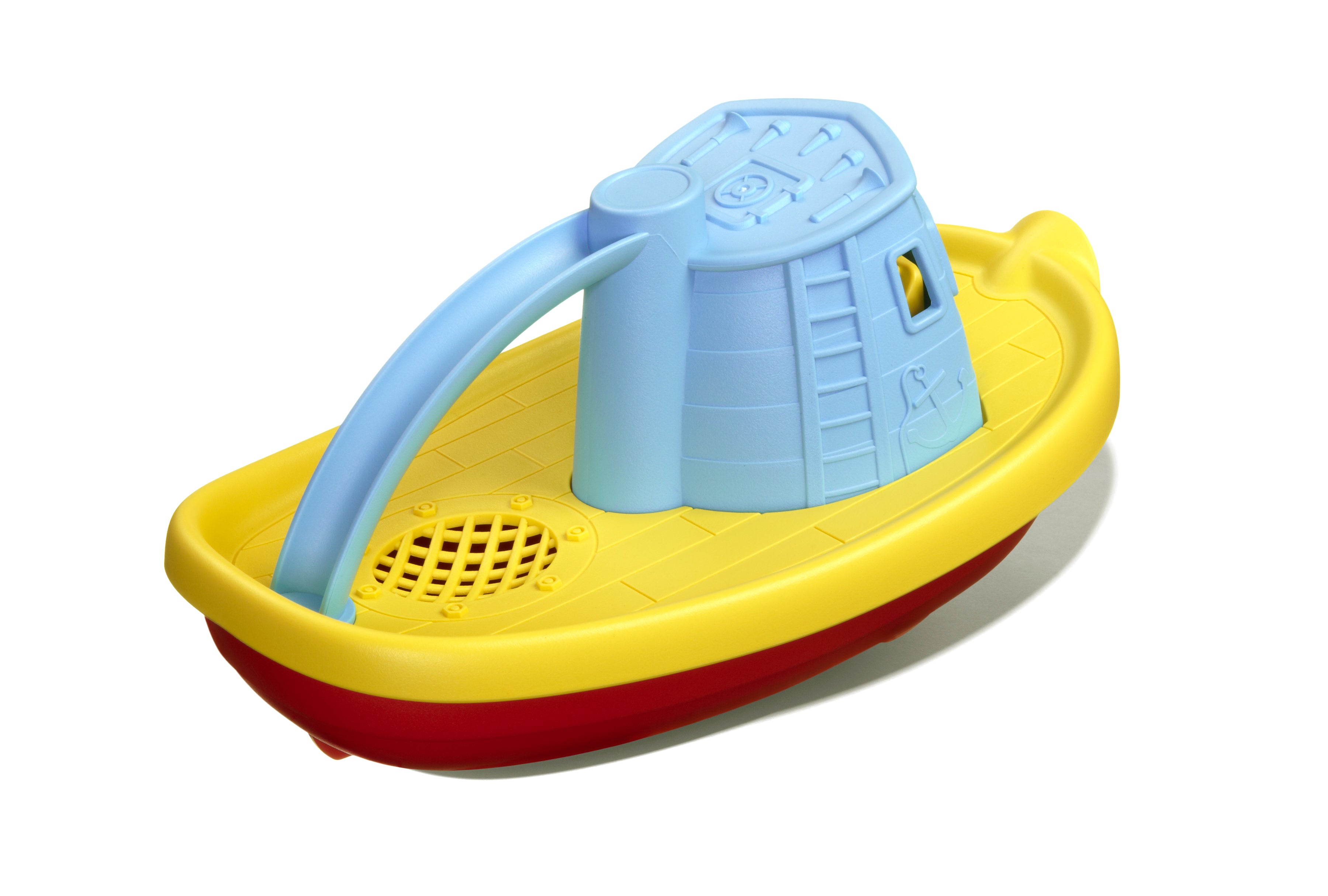 Toy Boat For Pool Green Toys Tugboat Blue Bathtub Boat For Kids