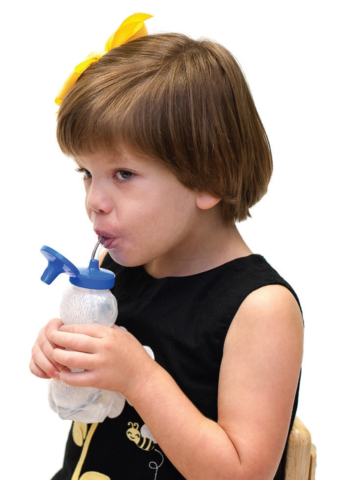 TalkTools® Honey Bear Straw Drinking Cup – Special Needs Essentials