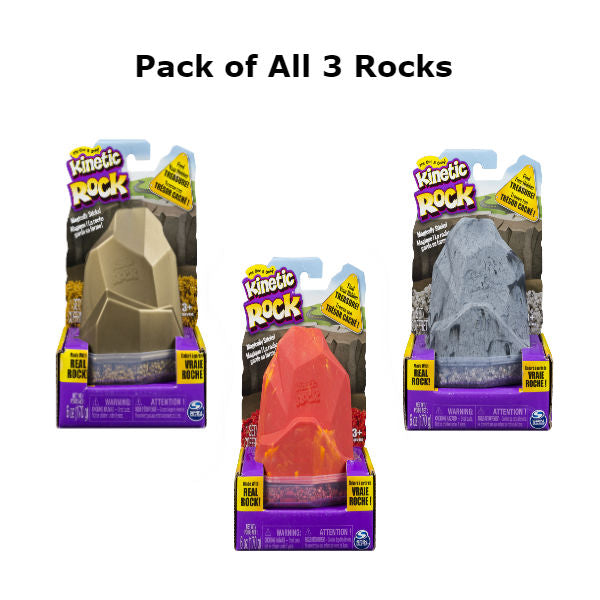 Refill Kinetic Sand - Kinetic Rocks - Modeling Sets