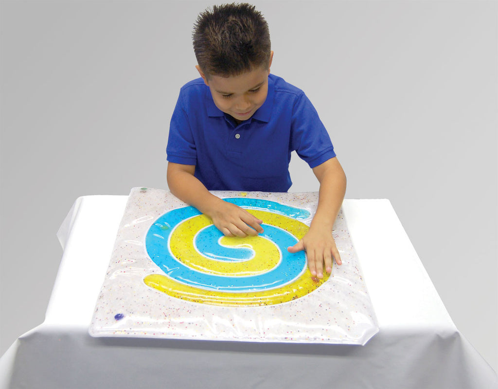 Skil-Care Spiral Gel Pad (Blue and Yellow) Skil-Care Special Needs Essentials