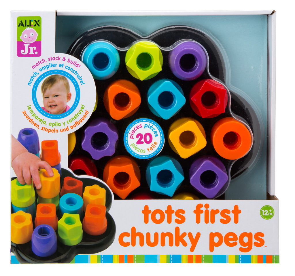 Tots First Chunky Pegs Alex Jr Special Needs Essentials