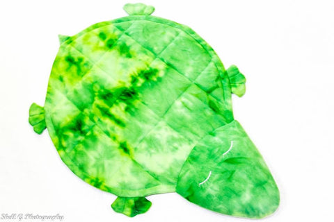 Turtle Shaped Weighted Blanket Covered in Comfort Special Needs Essentials